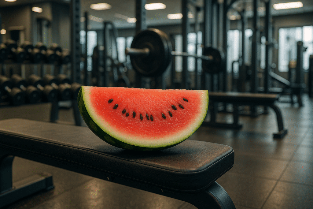 arbuz na siłowni