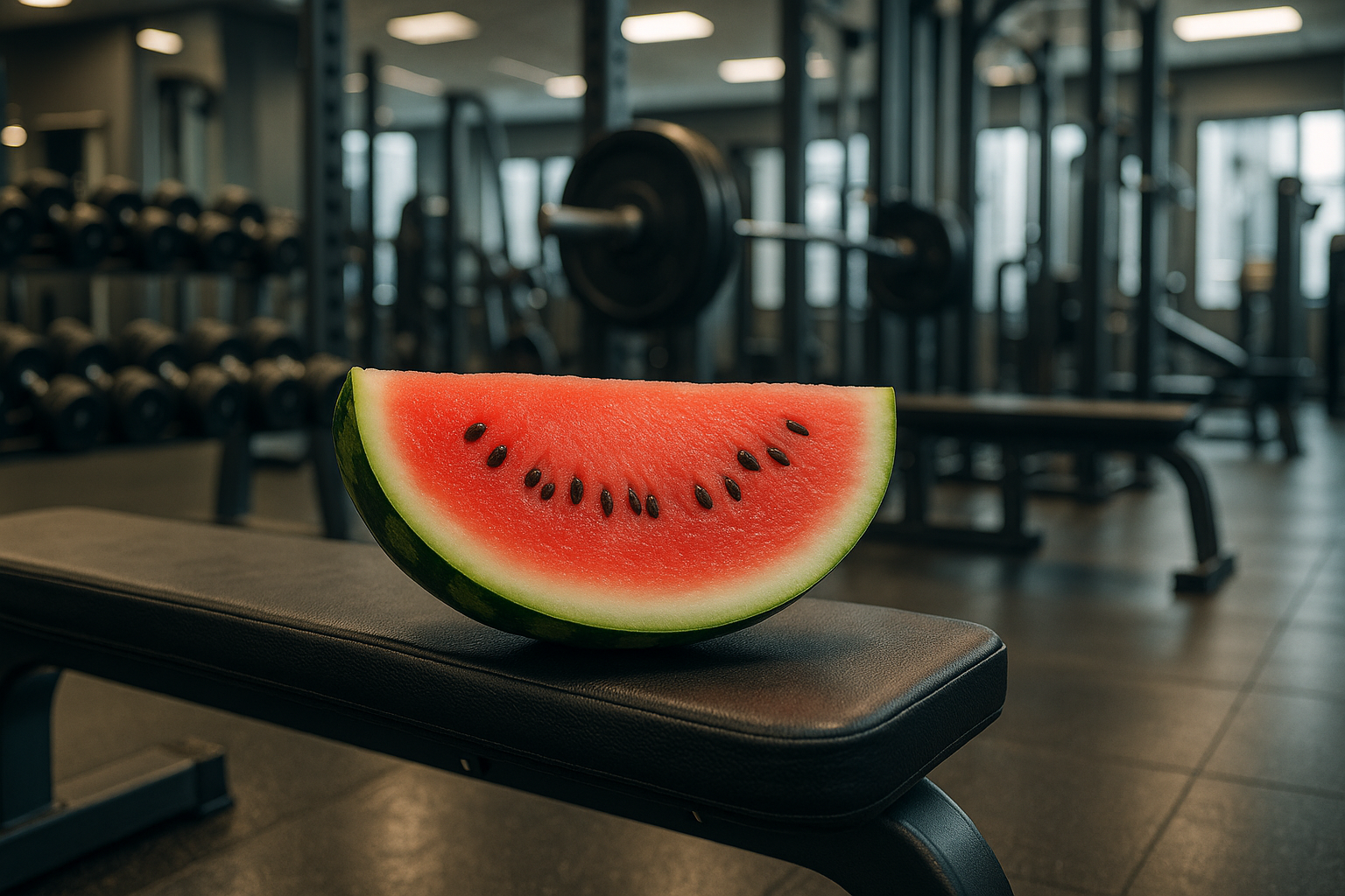 arbuz na siłowni